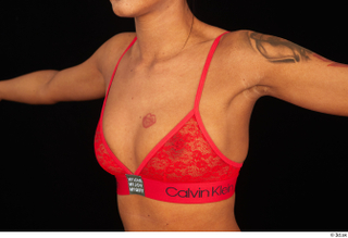 Adelle Sabelle chest lingerie red bra underwear 0003.jpg